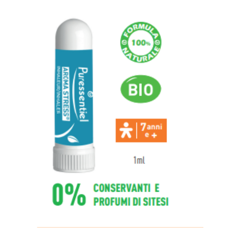 Puressentiel Aroma Stress Stick Inalatore per Combattere lo Stress 1 ml