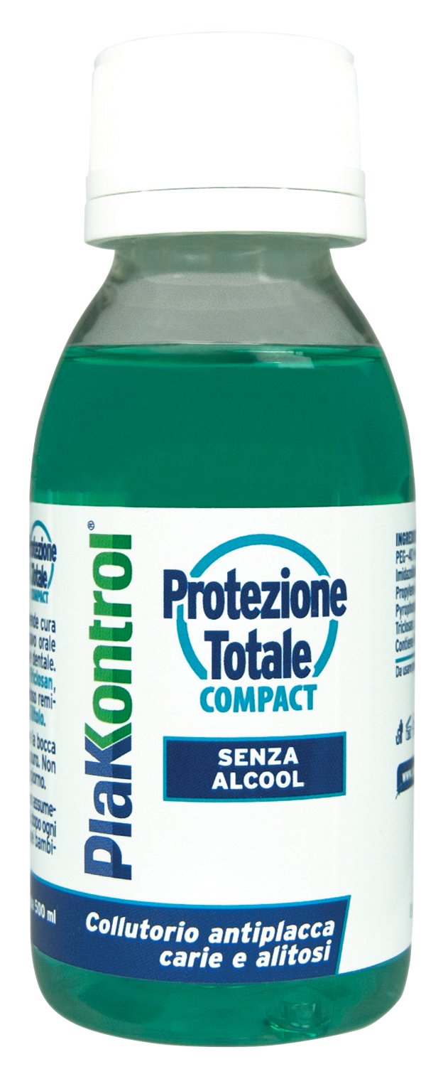 Plakkontrol Protezione Total Compact Travel Size Collutorio Antiplacca 99 ml