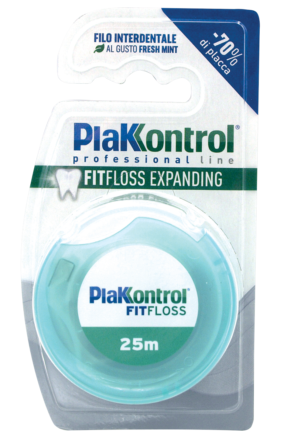 Plakkontrol Fit Floss Filo Interdentale 25 m
