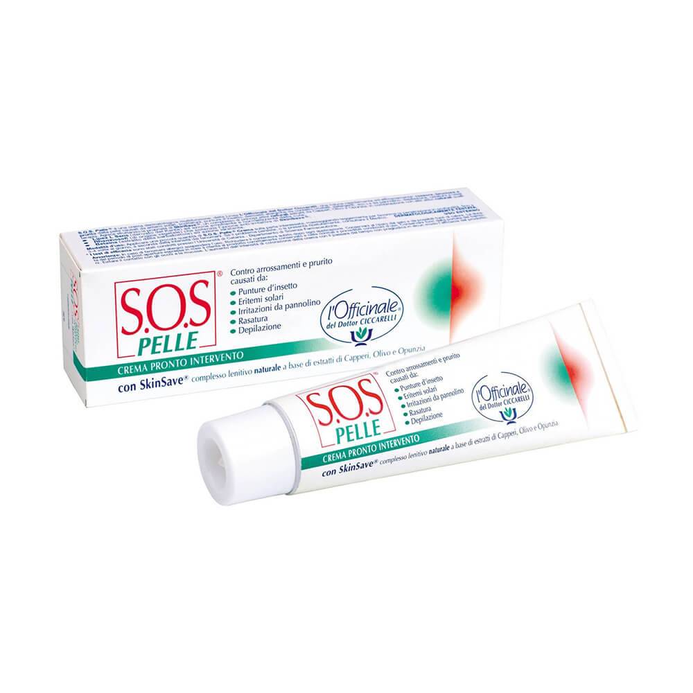 SOS Pelle Crema lenitiva per prurito e arrossamenti 25 ml