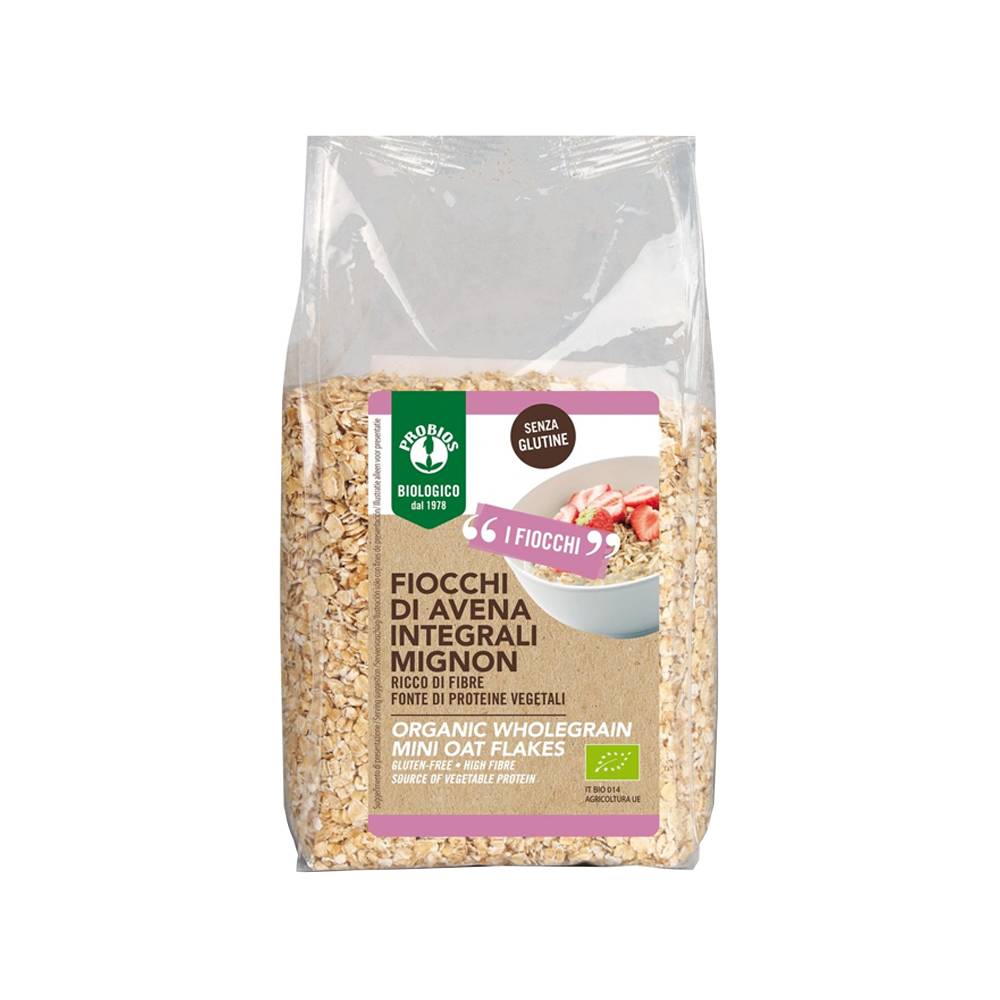 Probios Fiocchi di Avena Integrali Mignon Senza Glutine 400 g