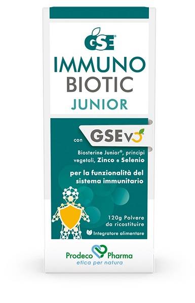 GSE Immunobiotic Junior Integratore per le Difese Immunitarie dei Bambini 120 g