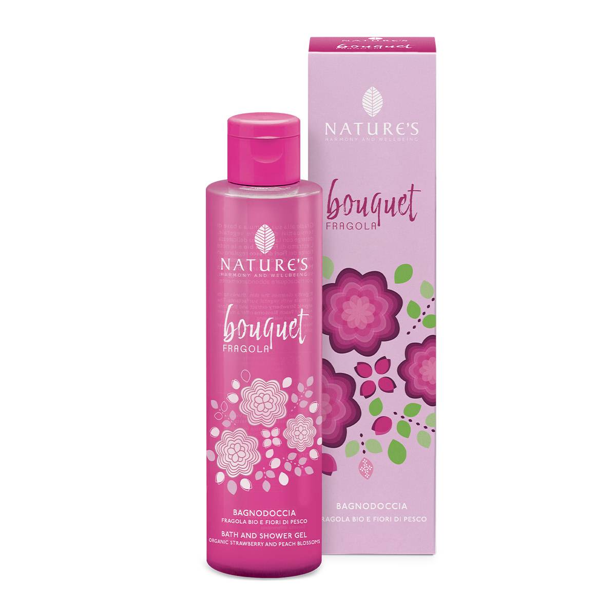 Nature's Bouquet Fragola Bagno Doccia 200 ml
