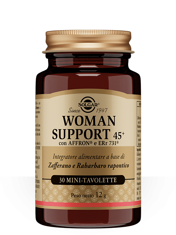 Solgar Woman Support 45+ Integratore per la Menopausa 30 mini tavolette