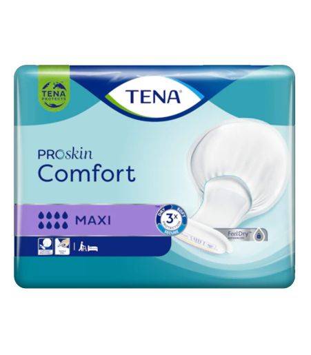 Tena Comfort Maxi Sagomato Assorbenti per Incontinenza 34 pezzi