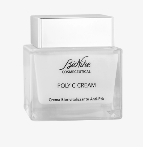 Bionike Cosmeceutical Poly C Cream Crema Viso Biorivitalizzante Anti - Età 50 ml