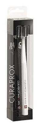Curaprox Cs 5460 Black is White Spazzolino Supersoft Sbiancante 2 Unità