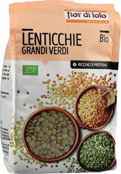 Fior di Loto Lenticchie Verdi Bio 400 g