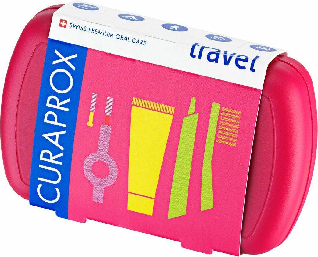 Curaprox Be You Travel Set Magenta per Igiene Orale 1 Pezzo