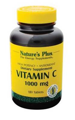 Nature's Plus Vitamina C 1000 mg Integratore vitaminico 180 tavolette
