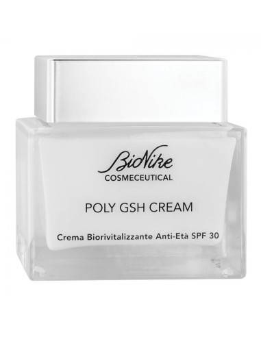 BioNike Cosmeceutical Poly GSH Cream Crema Biorivitalizzante Anti - Eta' SPF30 50 ml