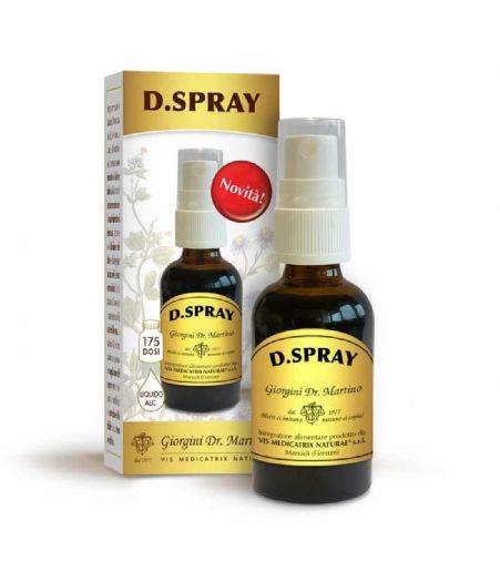 D Spray Liquido Alcoolico Integratore di vitamina D 30 ml
