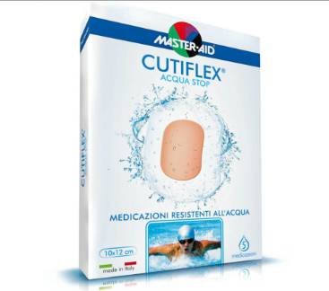 Master Aid Cutiflex Strip Acqua Stop Cerotto adesivo 10x8 cm - 5 pezzi
