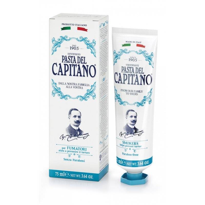 Pasta del Capitano Whitening Dentifricio sbiancante 75 ml