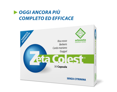 Erbozeta Zeta Colest Integratore per il Fegato 30 capsule