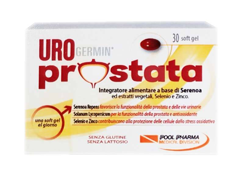Pool Pharma Urogermin Prostata Integratore per il benessere della prostata 30 capsule