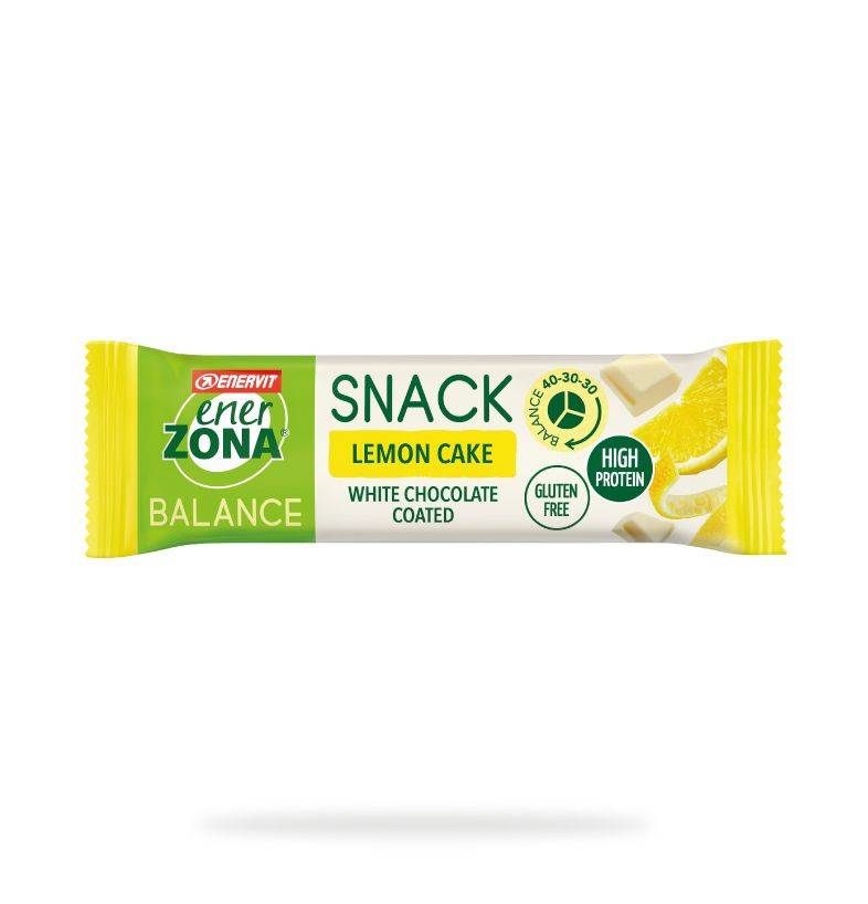 Enerzona Balance Snack Lemon Cake Barretta Dietetica Senza Glutine 33 g