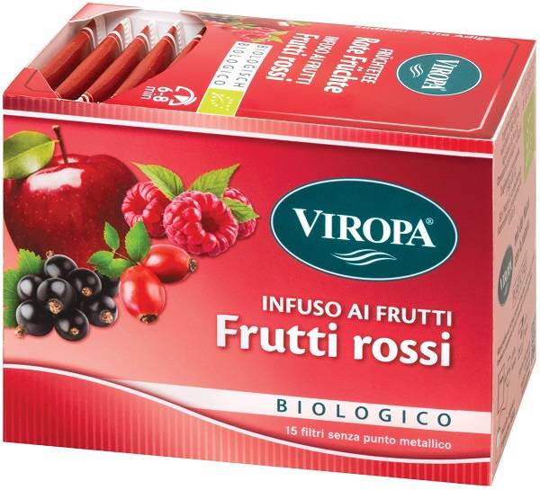 Viropa Infuso ai Frutti Rossi BIO 15 bustine