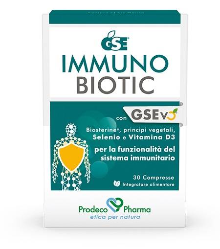 Prodeco Pharma GSE Immunobiotic Integratore per il sistema immunitario 30 compresse