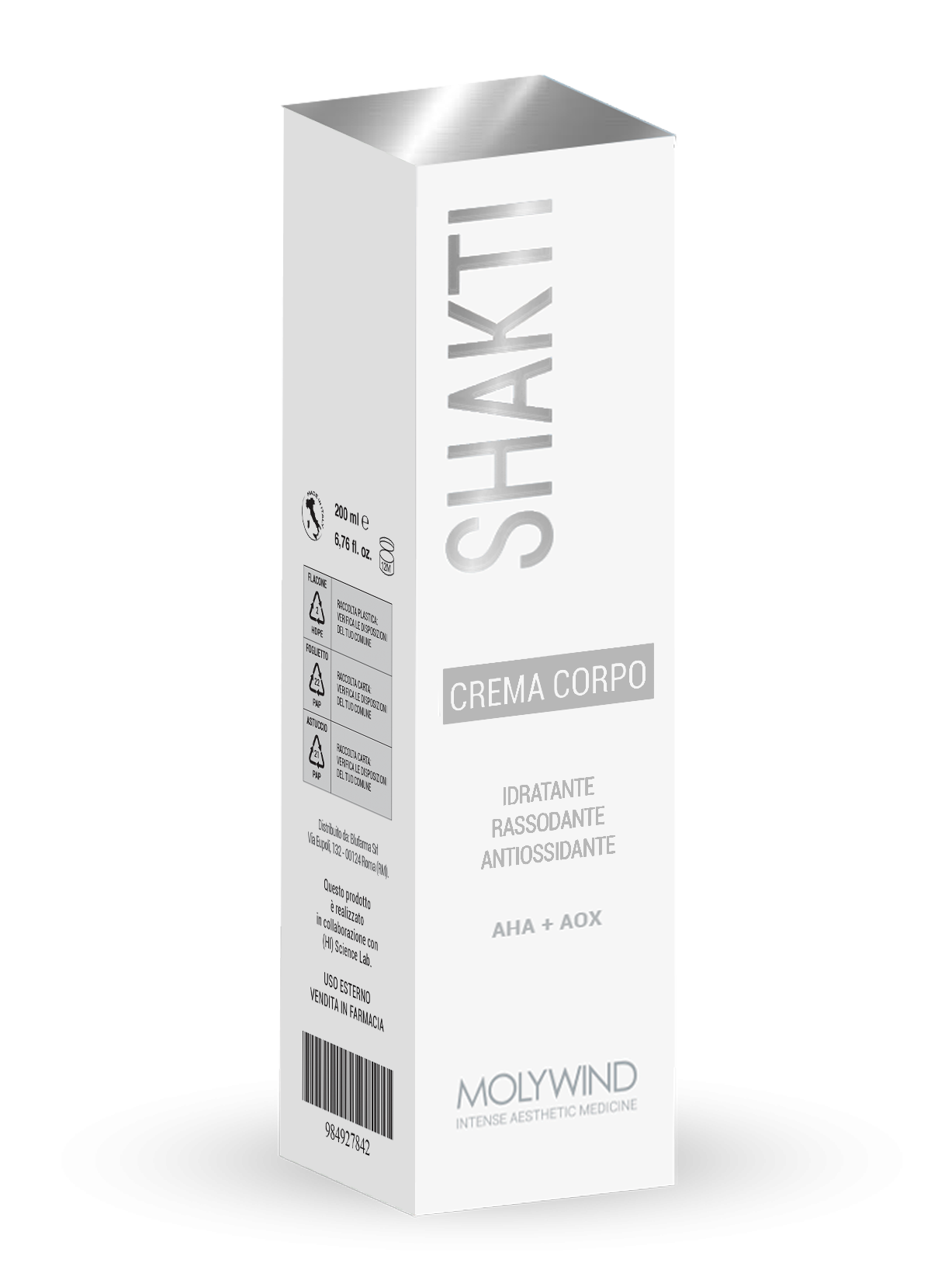 Molywind Shakti Corpo Crema Corpo Levigante 200 ml