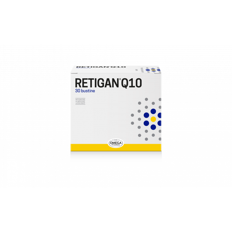 Omega Pharma Retigan Q10 Integratore per il Sistema Nervoso 30 bustine