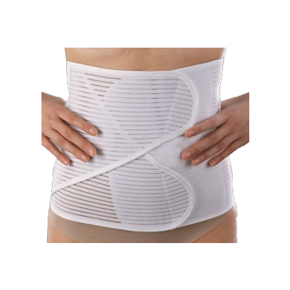Orione 3345 Fascia Regolabile Bianca Post - operatoria - Taglia: M