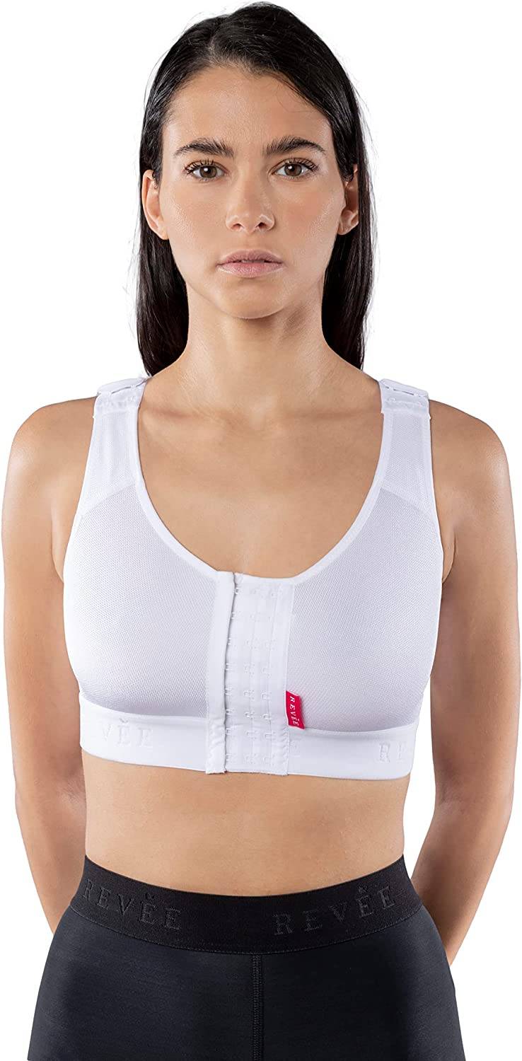 Revèe Bra Julie Reggiseno Post - Operatorio Bianco - Taglia: S