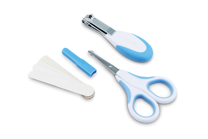 Nuvita Set Cura Unghie Neonato 0M+ Blu