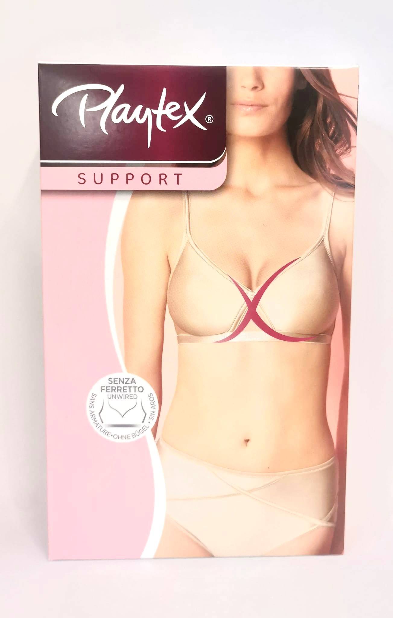 Playtex Reggiseno Morbido Senza Ferretto Nero - Playtex taglie: 34 C