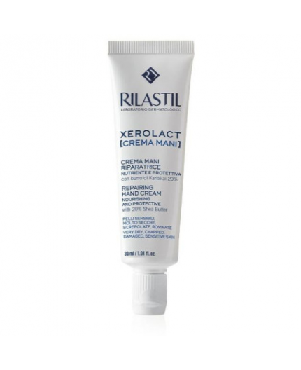 Rilastil Xerolact Crema Mani Idratante e Protettiva Nuova Formula 30 ml