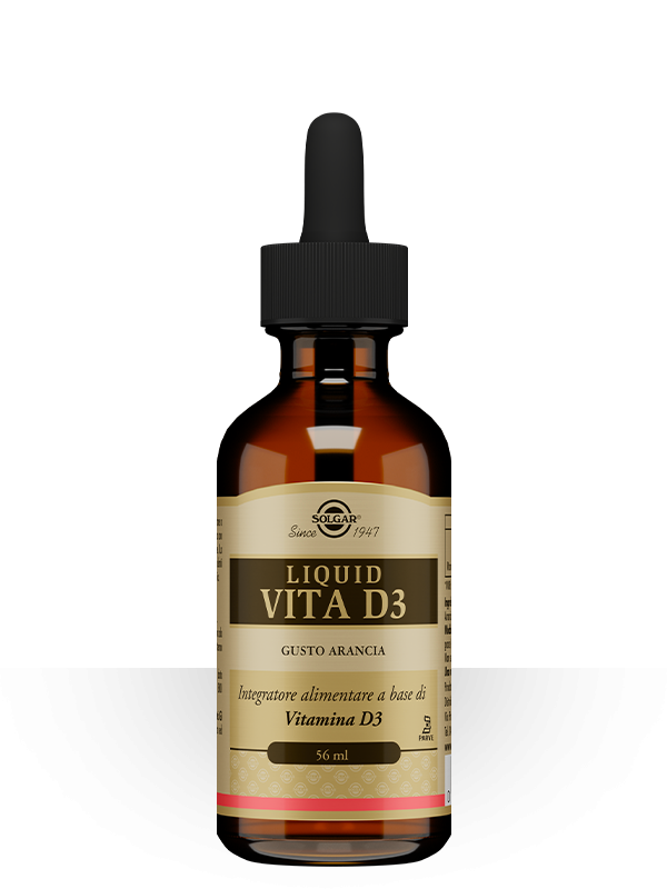 Solgar Liquid Vita D3 Integratore Vitaminico 56 ml