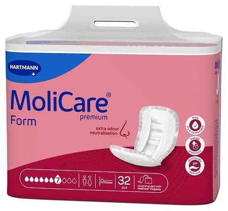 MoliCare Premium Form Pannolino Sagomato 7 Gocce 32 pezzi