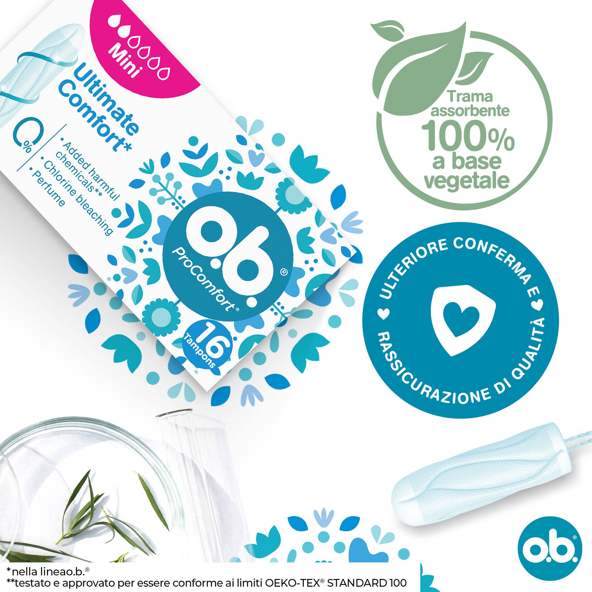 Ob Pro Comfort Mini Assorbenti Interni