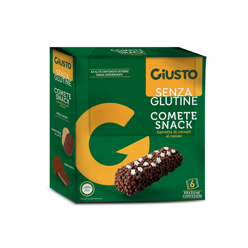 Giusto Senza Glutine Comete Snack 120 g