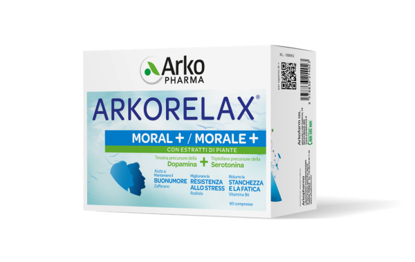 Arkopharma Arkorelax Moral+ Integratore per l'Umore 60 compresse
