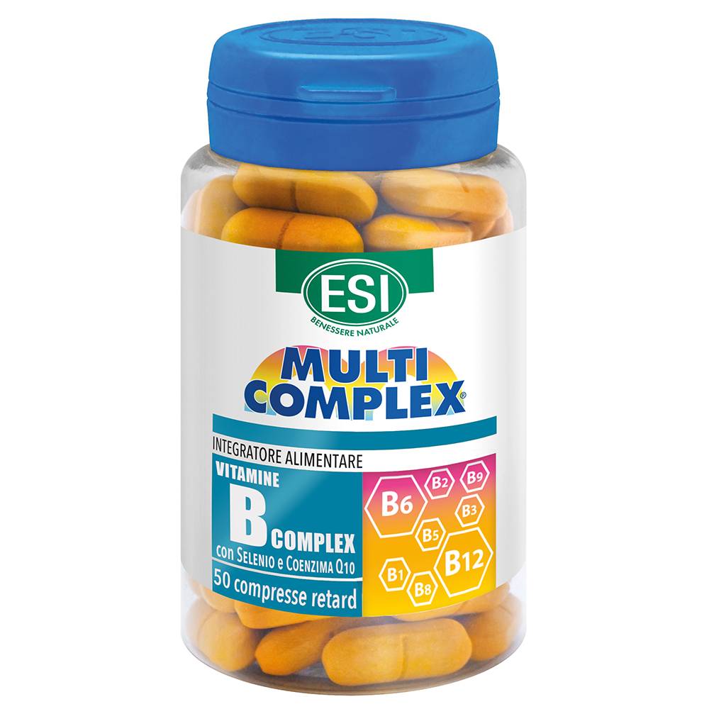 Esi Vitamine B Complex Integratore di Vitamine del Gruppo B 50 compresse