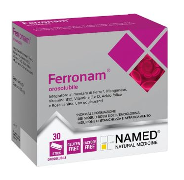 Ferronam Orosolubile Integratore Di Ferro 30 bustine
