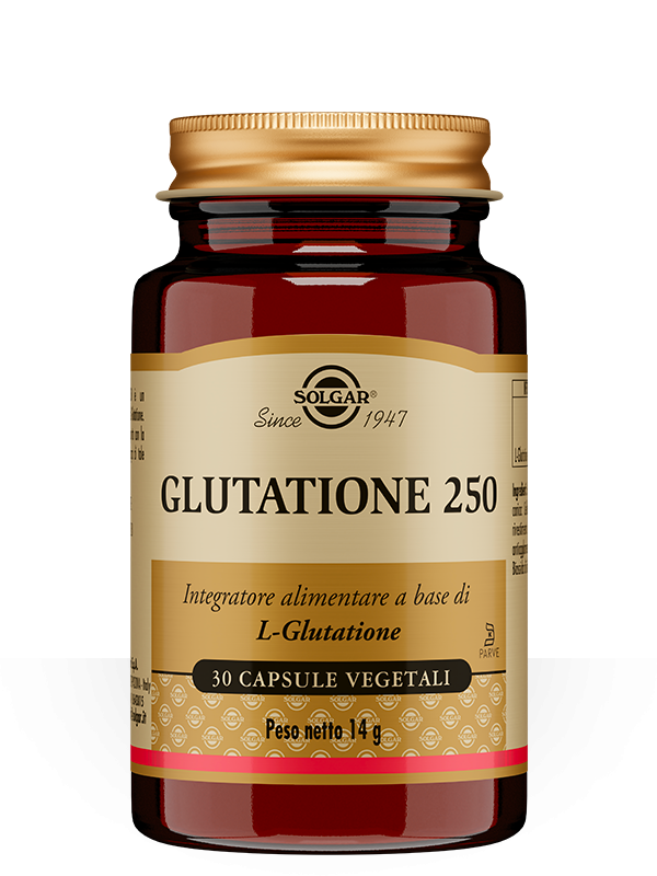 Solgar Glutatione 250 Integratore Antiossidante 30 capsule