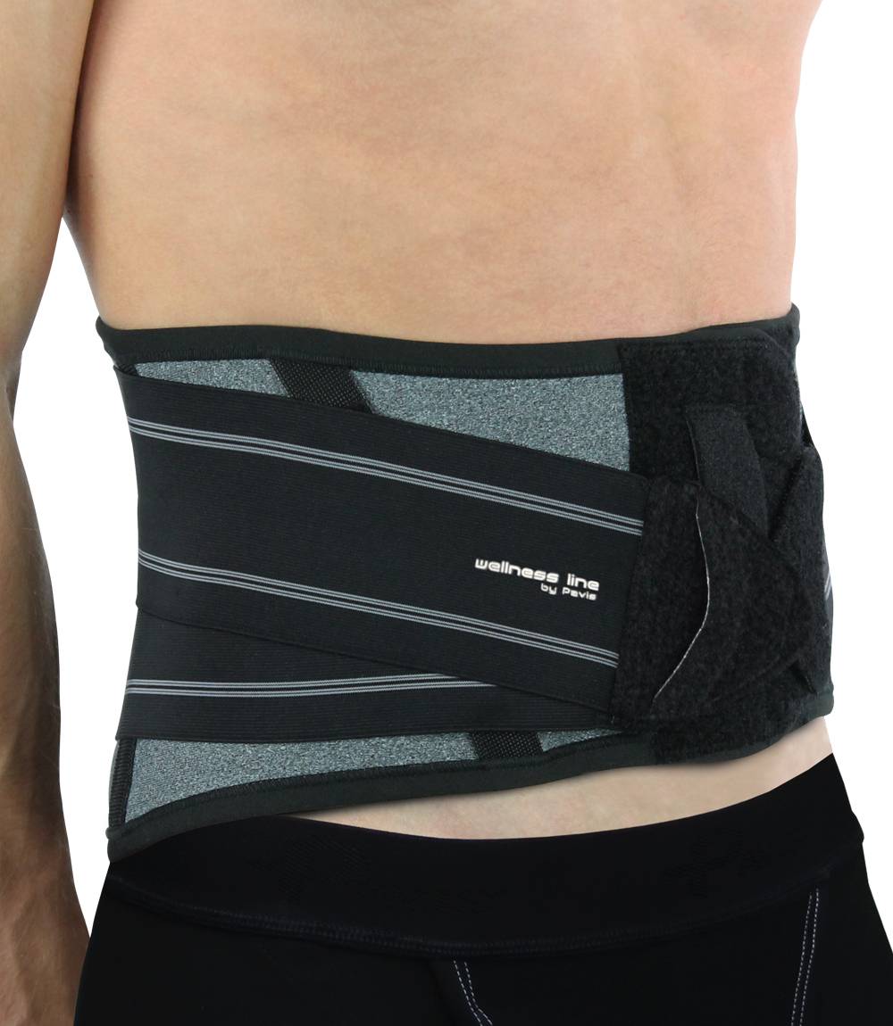 Pavis Wellness Ortho - E 553 Corsetto Altezza 28 cm Colore Grigio - Taglia: S