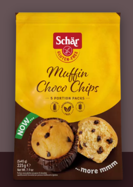 Schar Muffin Choco Chip Senza Glutine 225 g