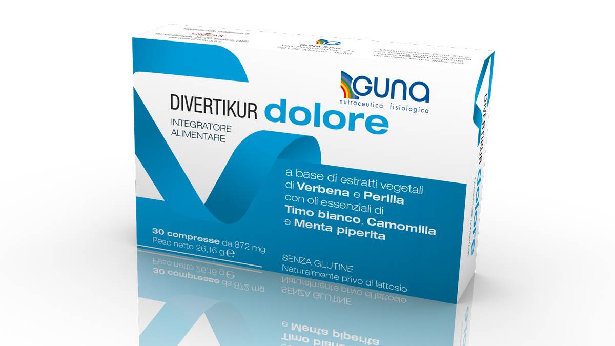 Guna Divertikur Dolore Integratore per il Benessere Intestinale 30 compresse