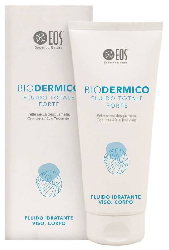 Eos Biodermico Fluido Totale Forte Idratante per Pelle Secca Desquamata 200 ml