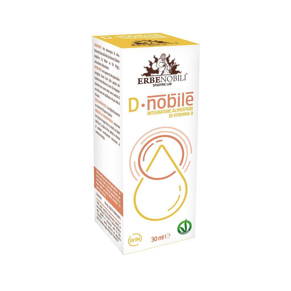 Erbenobili D - Nobile Integratore di Vitamina D 30 ml