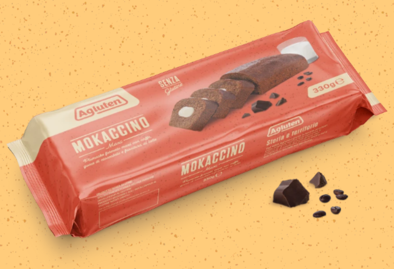 Agluten Mokaccino Maxi Plumcake al Caffè Senza Glutine 330 g