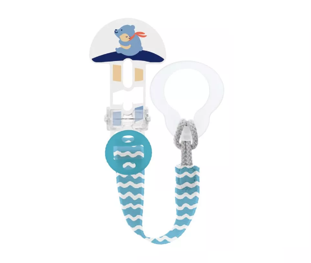 Mam Clip & Cover Maschietto Portaciuccio con Copritettarella 1 Pezzo