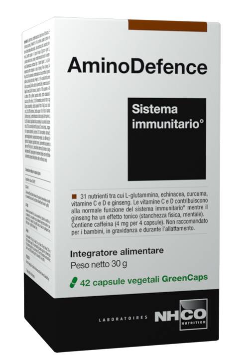 NHCO AminoDefence Integratore per il Sistema Immunitario 42 capsule