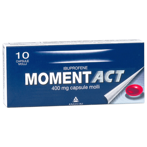 Moment Act 400 mg Ibuprofene - 10 Capsule Molli