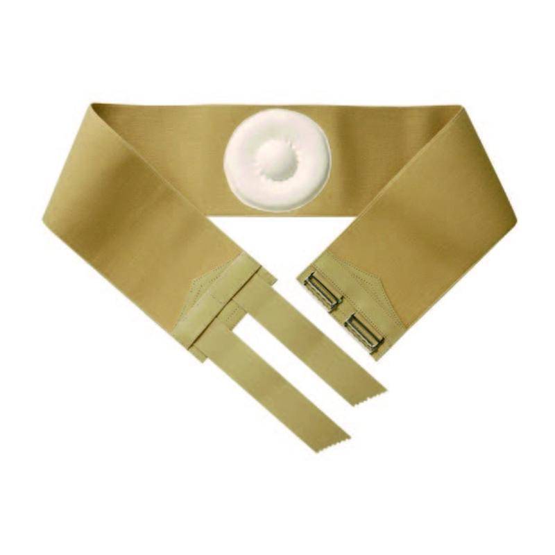 Orione 357 Cinto Per Ernia Ombelicale Con Pelotta Rivestita In Pelle Beige 8