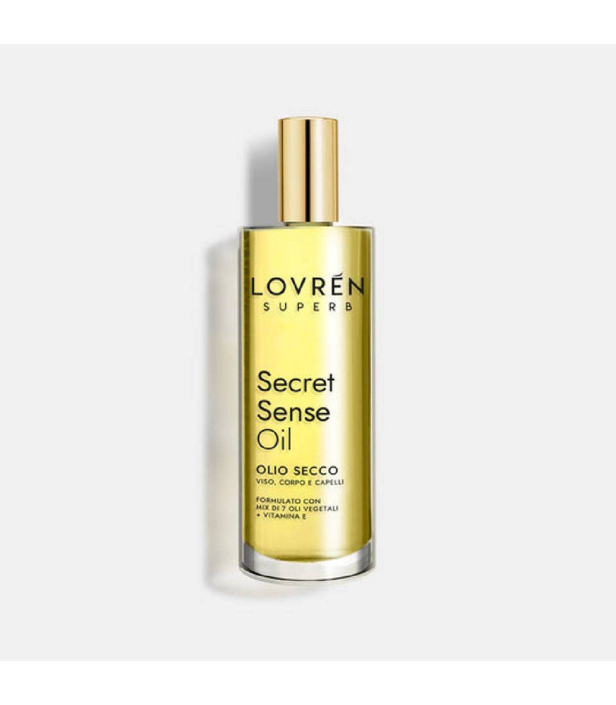 Lovren Superb Secret Sense Oil Olio Secco per Viso Corpo e Capelli 100 ml