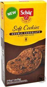 Schar Soft Cookie Double Chocolate Biscotti al Cioccolato Senza Glutine 210 g